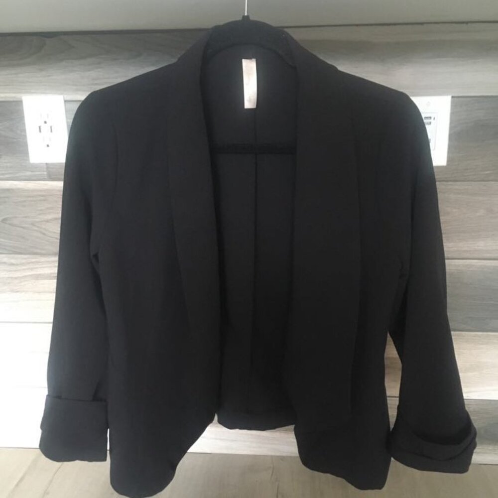 Unique Black Blazer